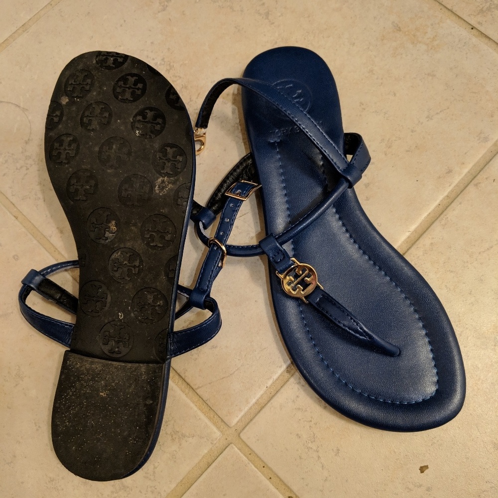 Blue shoes
